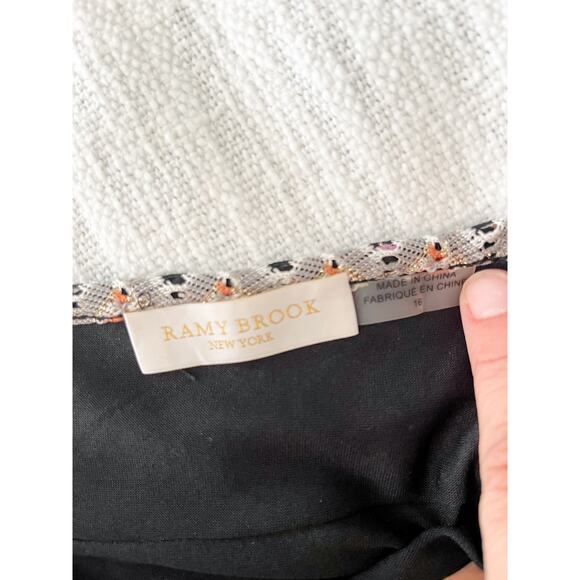 Ramy Brook | Daphne Zigzag Halter Maxi Dress | Soho Multi | Sz 16 - Picture 10 of 12